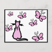 Carte Postale Papillons (Devant)