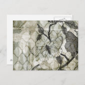 Carte Postale Papillons arabes II (Devant / Derrière)