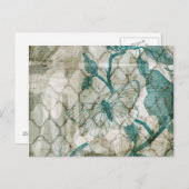 Carte Postale Papillons arabes VI (Devant / Derrière)