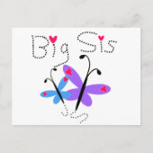 Carte Postale Papillons Big Sis (Devant)