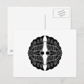 Carte Postale Papillons dans le ventre (Devant / Derrière)