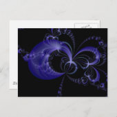 Carte postale Papillons de minuit (Devant / Derrière)