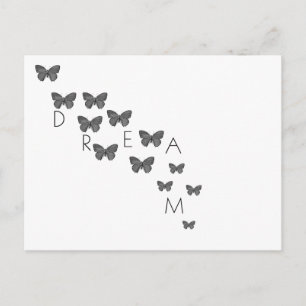 Carte Postale Papillons de rêve