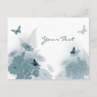 Papillons et marguerites