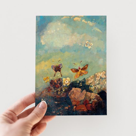 Carte Postale Papillons | Odilon Redon