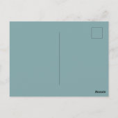 Carte Postale papillons orange  (Dos)