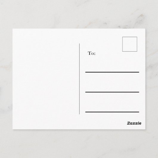 Carte Postale Papillons personnalisés Faire-part de déplacement (Dos)