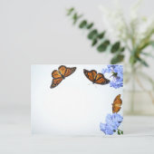 Carte Postale Papillons printaniers (Debout devant)