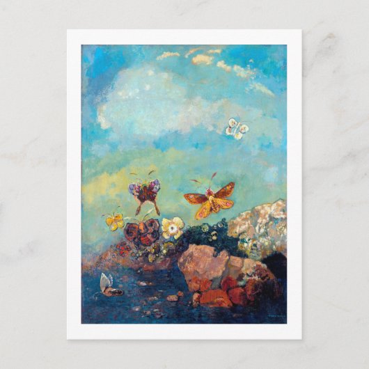 Carte Postale Papillons, Redon (Devant)