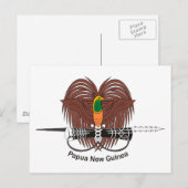 Carte postale Papouasie-Nouvelle-Guinée (Devant / Derrière)