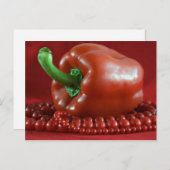 Carte Postale paprika&beads rouges_2 (Devant / Derrière)