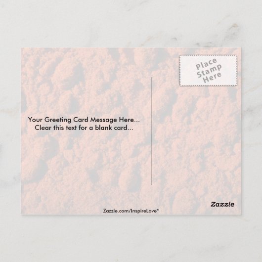 Carte Postale paprika hongrois (Dos)