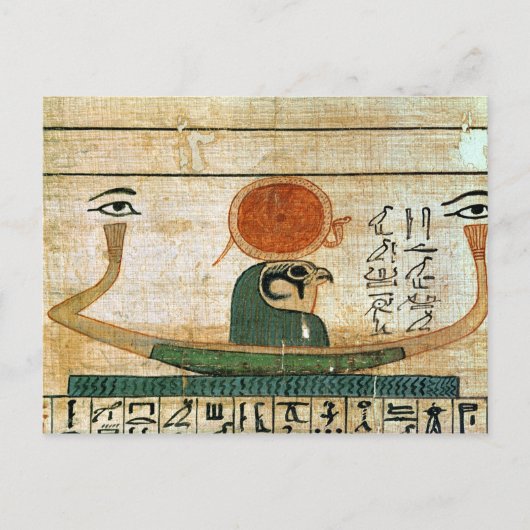 Carte Postale papyrus funéraire égyptien (Devant)