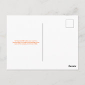 Carte Postale Pâque colorée (Dos)