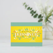 Carte Postale Pâque de printemps (Debout devant)