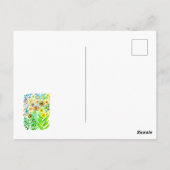 Carte Postale Pâquerettes (Dos)