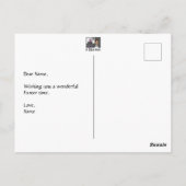 Carte postale Pâques Coup de poule Coop (Dos)