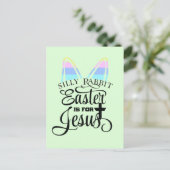 Carte Postale Pâques est pour Jésus (Debout devant)