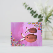 Carte Postale pâques heureux (Debout devant)