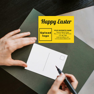 Carte postale Pâques Jaune