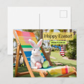 Carte Postale Pâques joyeuses de Floride (Devant / Derrière)