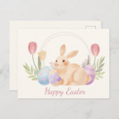 Carte Postale Pâques mignonnes (Devant / Derrière)