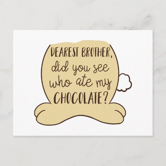 Carte Postale Pâques mûre Funny Bunny Citation Typographie (Devant)