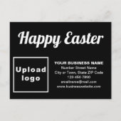 Carte postale Pâques Noir (Devant)