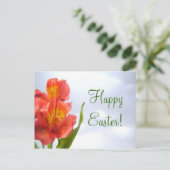 Carte postale Pâques Orange Lily (Debout devant)