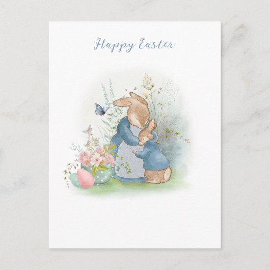 Carte postale Pâques Peter Rabbit (Devant)