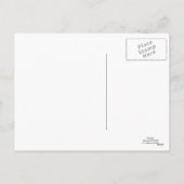 Carte postale Pâques Rose Lily (Dos)