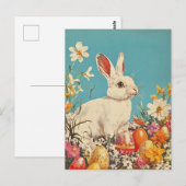 Carte Postale Pâques vintage (Devant / Derrière)