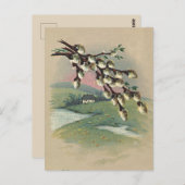 Carte Postale Pâques vintage (Devant / Derrière)