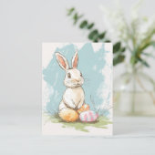 Carte Postale Pâques vintage (Debout devant)