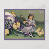 Carte Postale Pâques vintage (Devant)