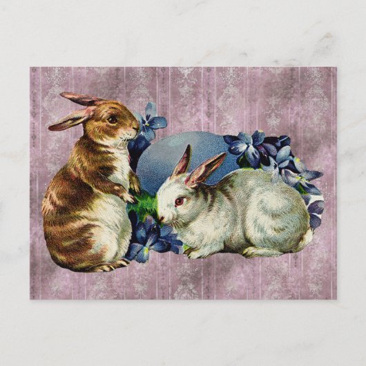 Carte Postale Pâques vintage (Devant)