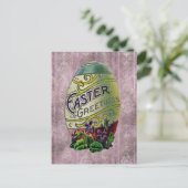 Carte Postale Pâques vintage (Debout devant)