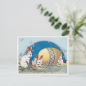 Carte Postale Pâques vintage (Debout devant)