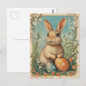 Carte Postale Pâques vintage (Devant / Derrière)