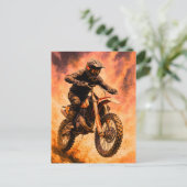 Carte Postale Paquet d'action à vélo (Debout devant)