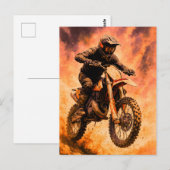 Carte Postale Paquet d'action à vélo (Devant / Derrière)