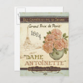 Carte Postale Paquet de semences (Devant / Derrière)