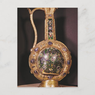 Carte Postale Paquet présenté à Charlemagne