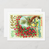 Carte Postale Paquets de semences. (Devant / Derrière)