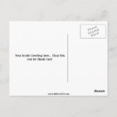 Carte Postale par Ando, Hiroshige Ukiyo-e. (Dos)