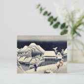 Carte Postale par Ando, Hiroshige Ukiyo-e. (Debout devant)