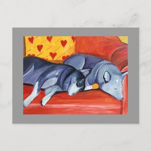 Carte Postale Par coeur (Devant)