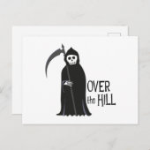 Carte Postale Par-dessus la colline (Devant / Derrière)