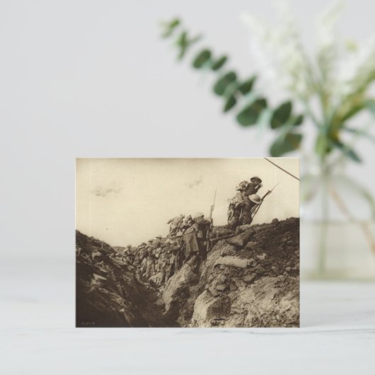 Carte Postale Par-dessus le sommet ! (Debout devant)