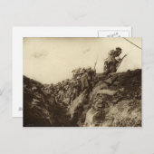 Carte Postale Par-dessus le sommet ! (Devant / Derrière)